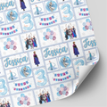 Frozen Birthday Wrapping Paper