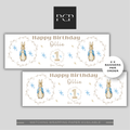 Peter Rabbit Birthday Banner