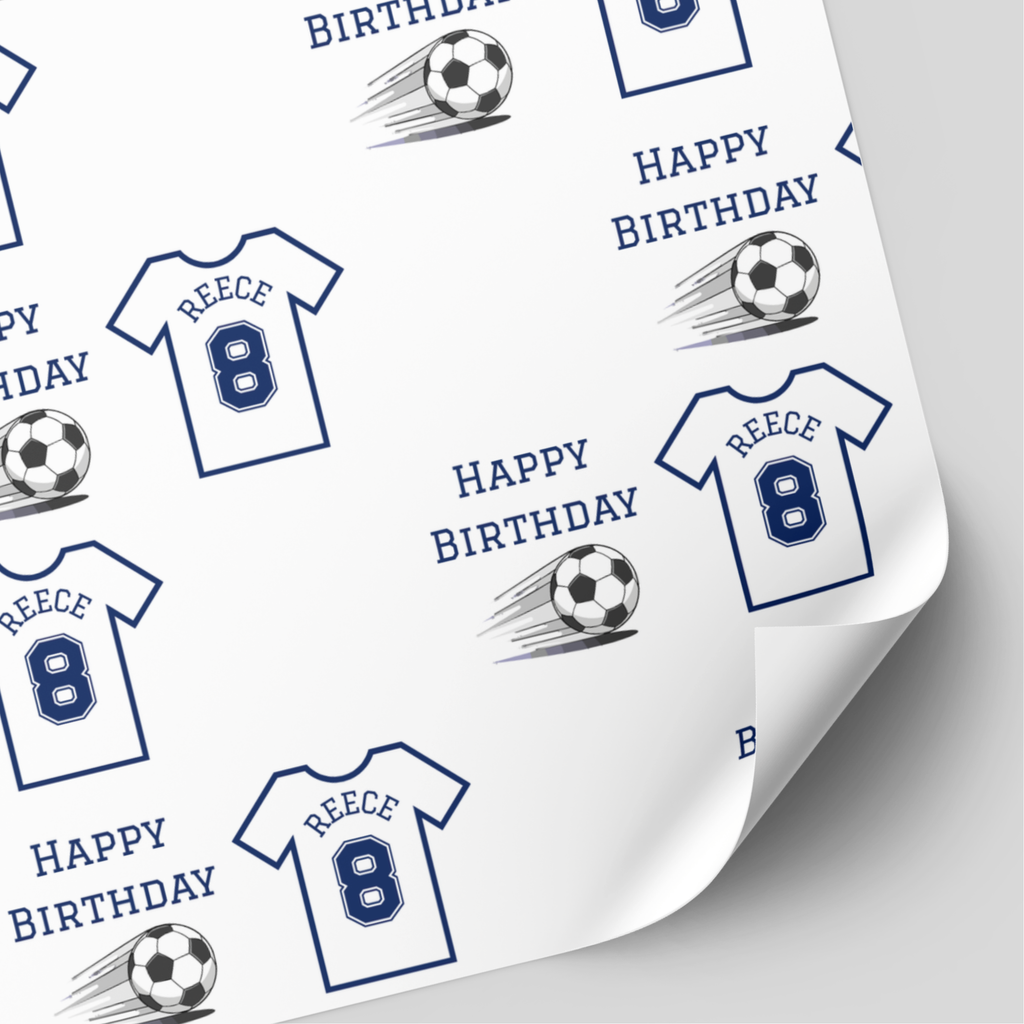 Tottenham Hotspur Football Shirt Wrapping Paper
