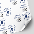 Tottenham Hotspur Football Shirt Wrapping Paper
