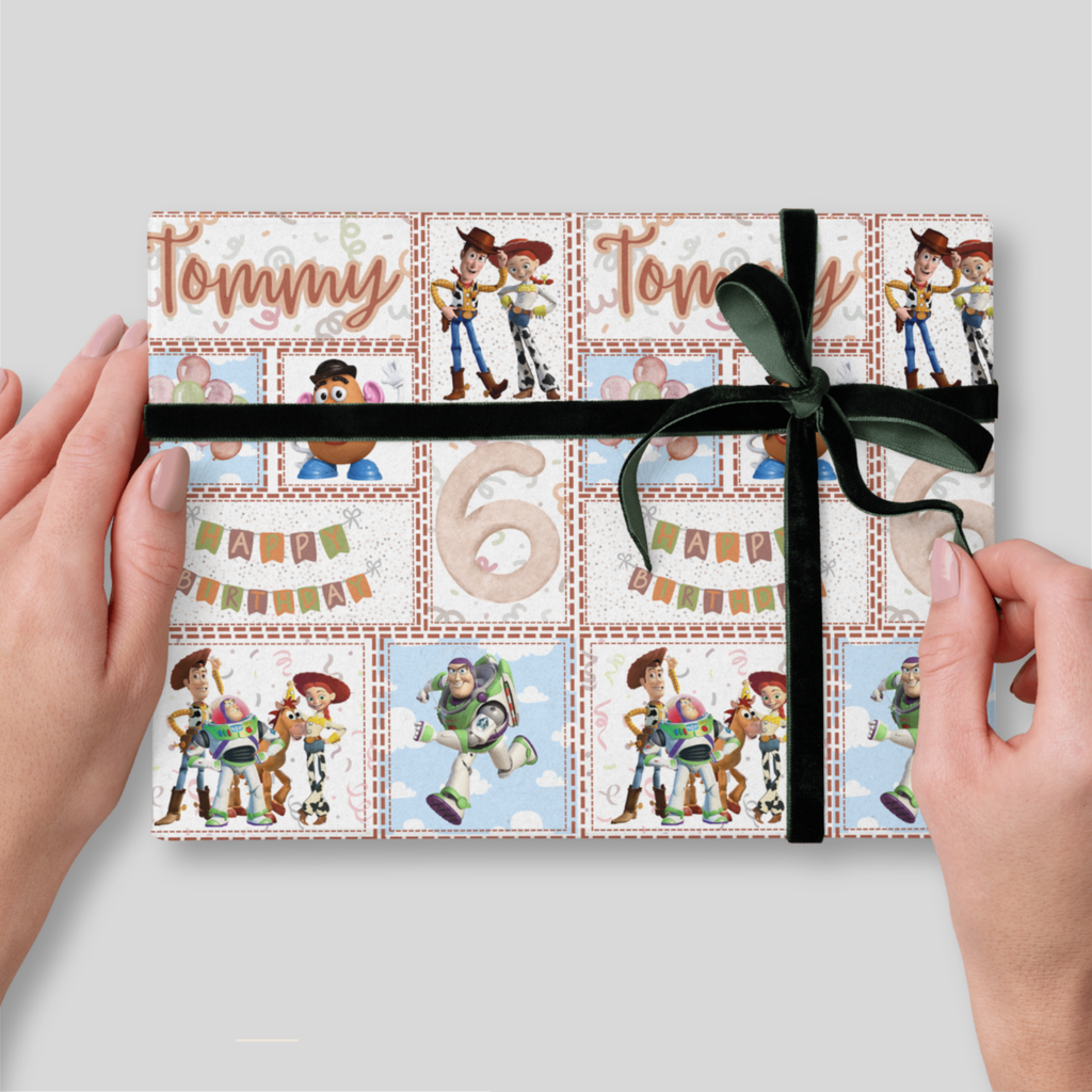 Toy Story Birthday Wrapping Paper