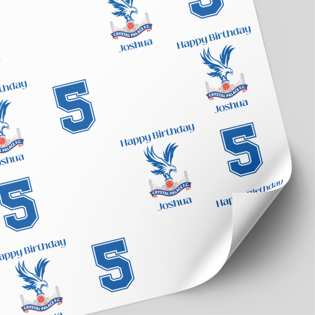 Crystal Palace Birthday Wrapping Paper