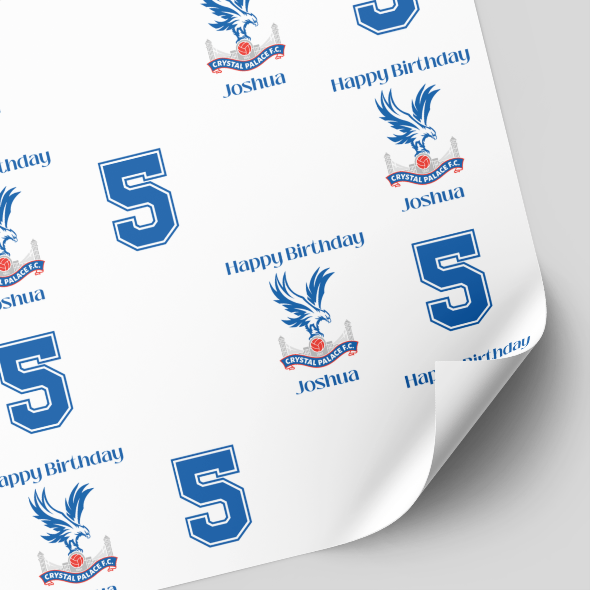 Crystal Palace Birthday Wrapping Paper