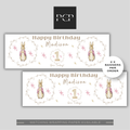 Flopsy Rabbit Birthday Banner