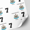 Newcastle United Birthday Wrapping Paper