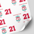 Liverpool Birthday Wrapping Paper