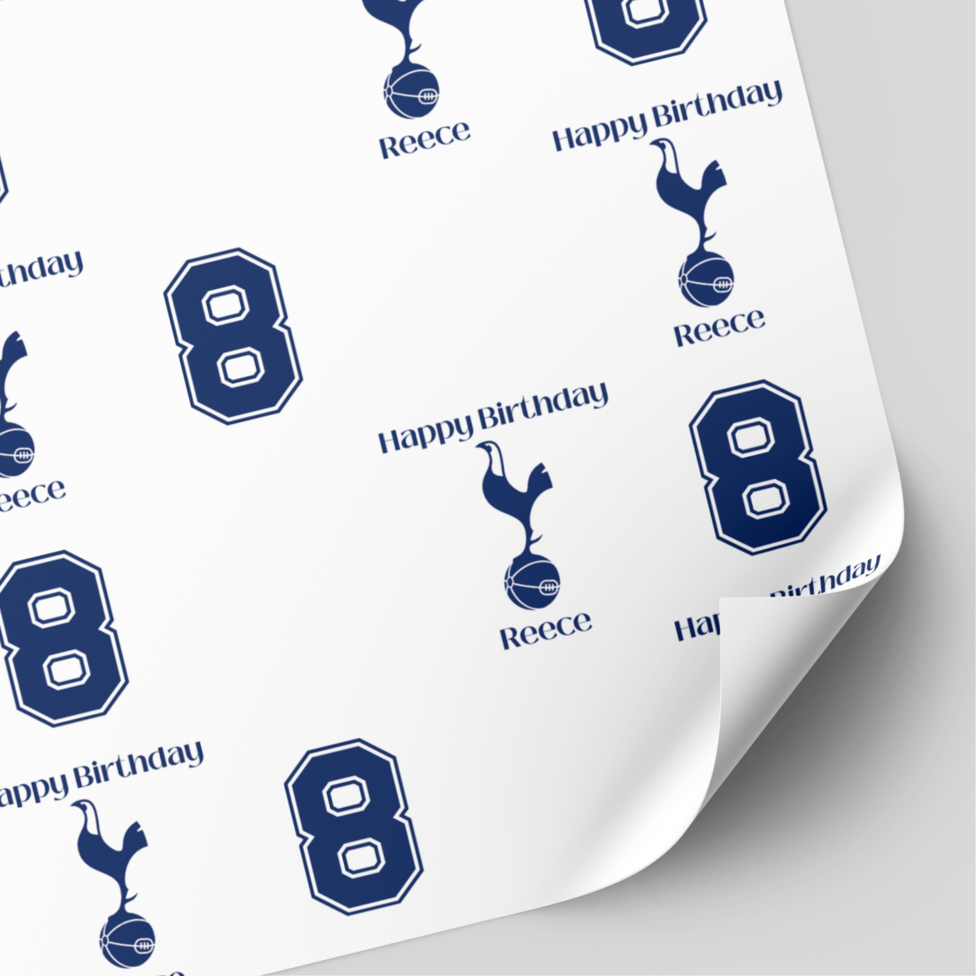 Tottenham Hotspur Birthday Wrapping Paper