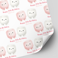 Marshmellow Birthday Wrapping Paper