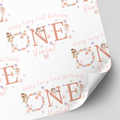 Fairy 1st Birthday Wrapping Paper | 1st Birthday Gift Wrap