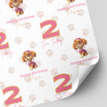 Skye Birthday Wrapping Paper | Paw Patrol Paper