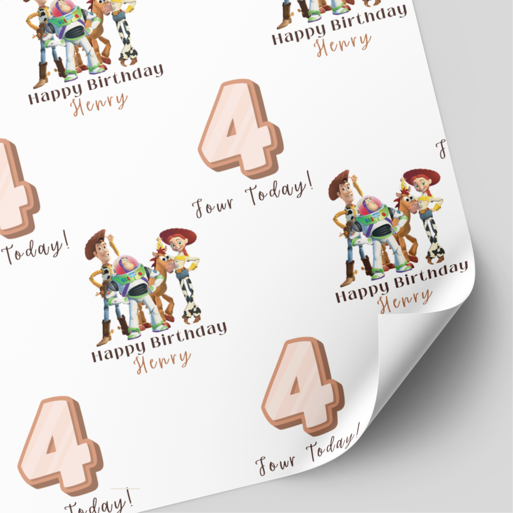 Toy Story Birthday Wrapping Paper