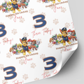 Paw Patrol Birthday Wrapping Paper