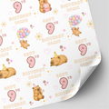 Capybara Birthday Wrapping Paper