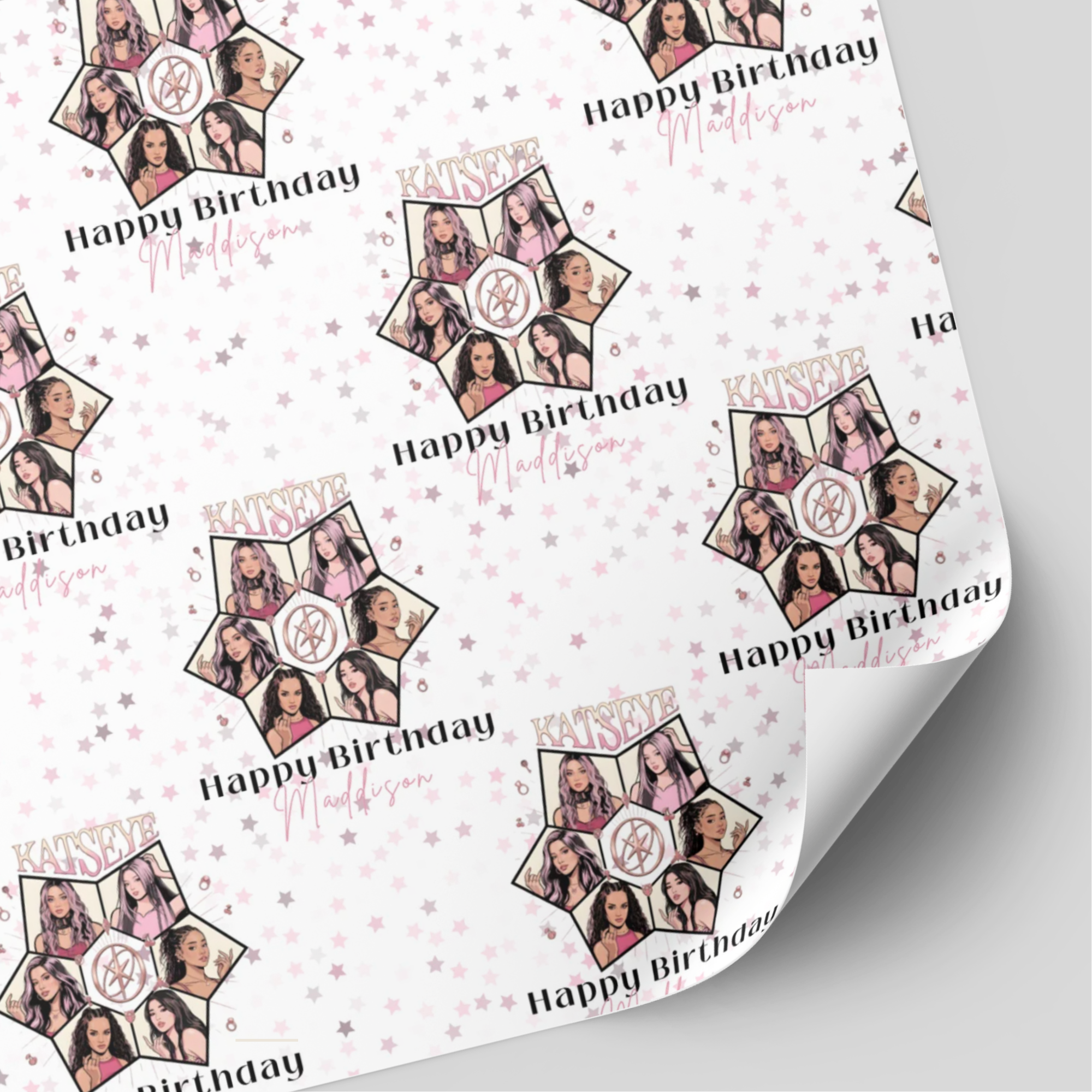 KATSEYE Birthday Wrapping Paper