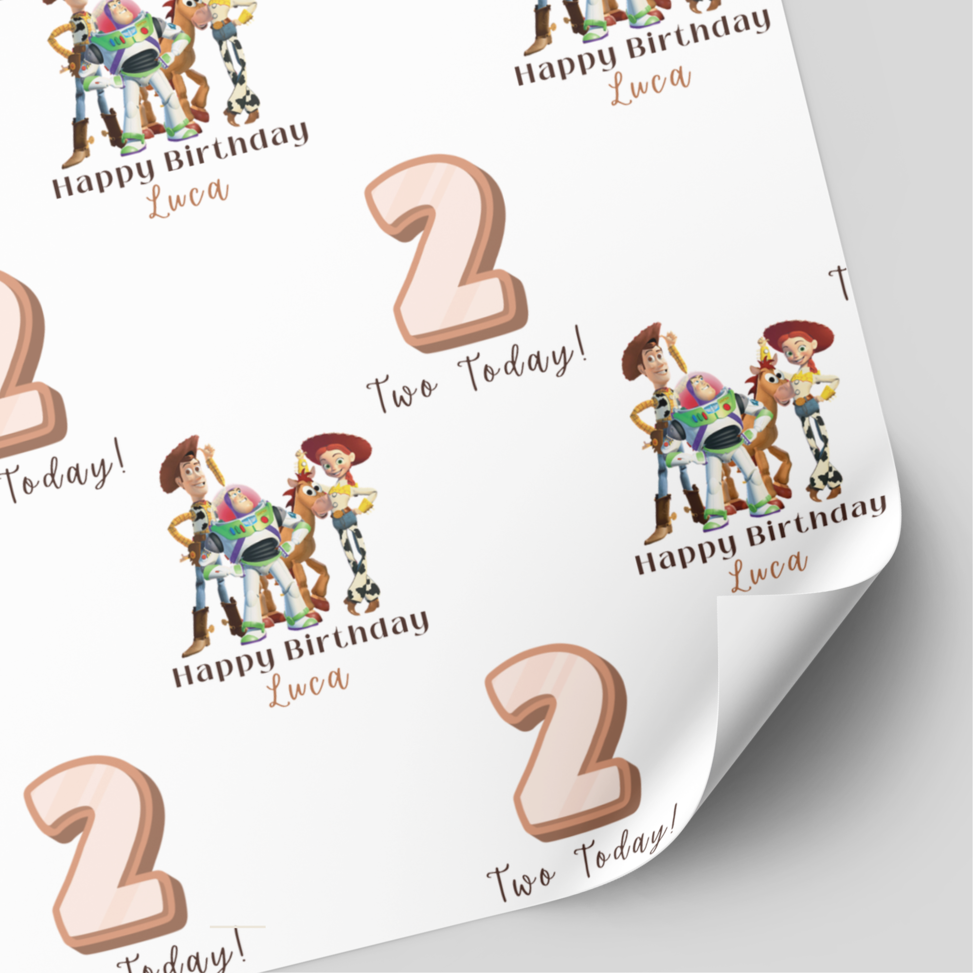 Toy Story Birthday Wrapping Paper