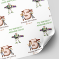 'To Infinity & Beyond' Toy Story Birthday Wrapping Paper
