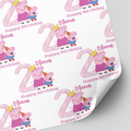 Peppa Pig Birthday Wrapping Paper