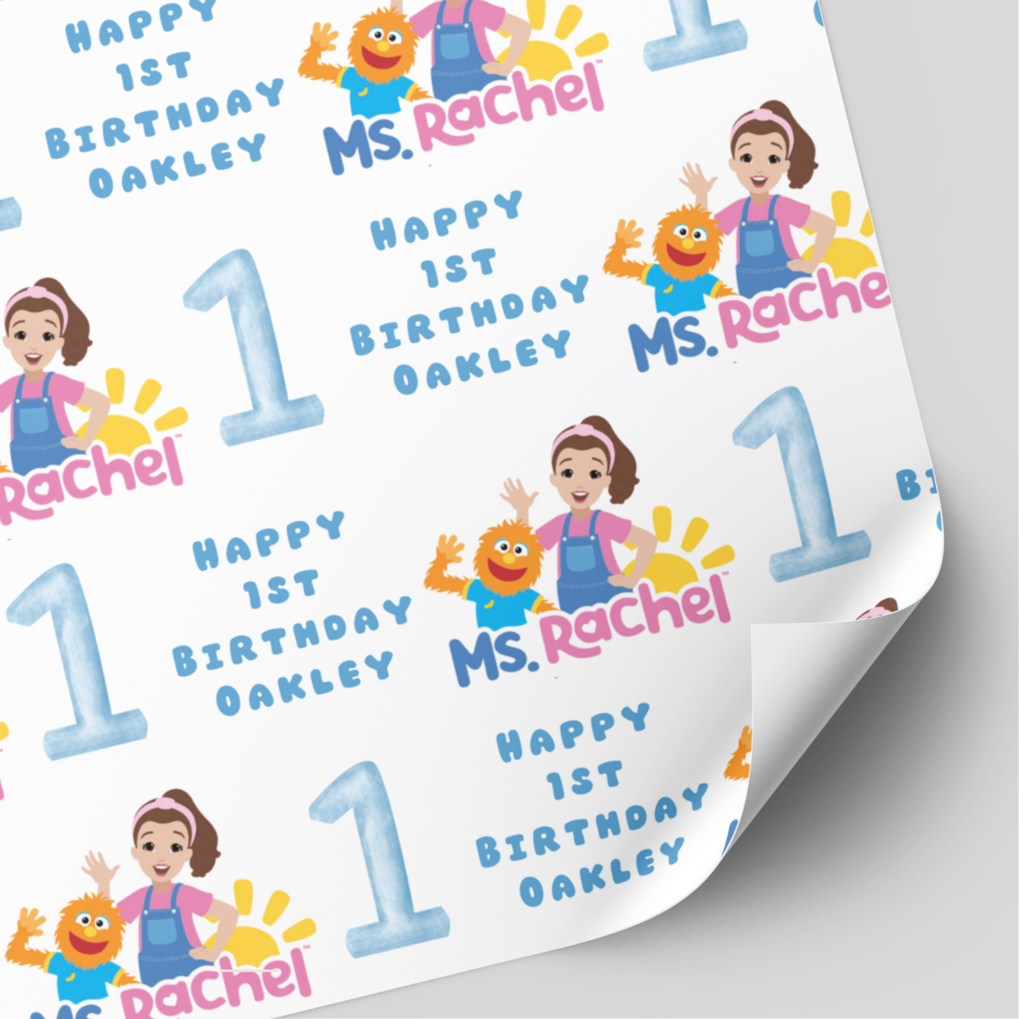 Ms Rachel Birthday Wrapping Paper