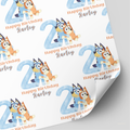 Bluey & Bingo Birthday Wrapping Paper