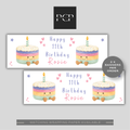 Birthday Cake Banner | Design 2