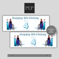 Frozen Birthday Banner