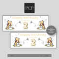 Winnie The Pooh Birthday Banner