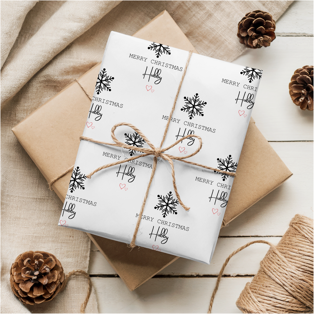 Hubby Christmas Wrapping Paper
