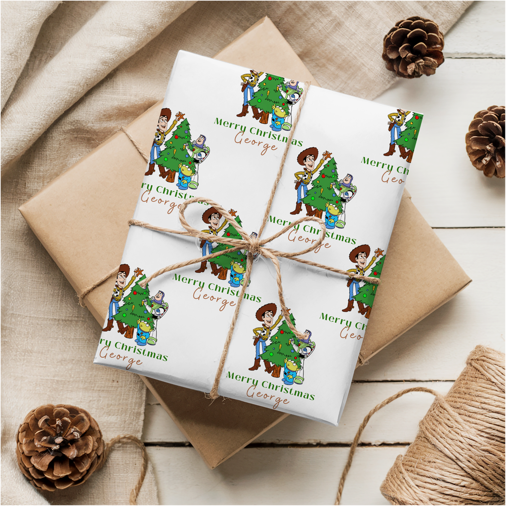 Toy Story Christmas Wrapping Paper