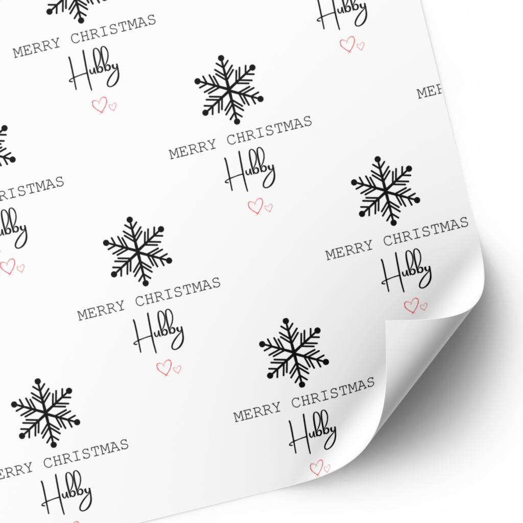 Hubby Christmas Wrapping Paper