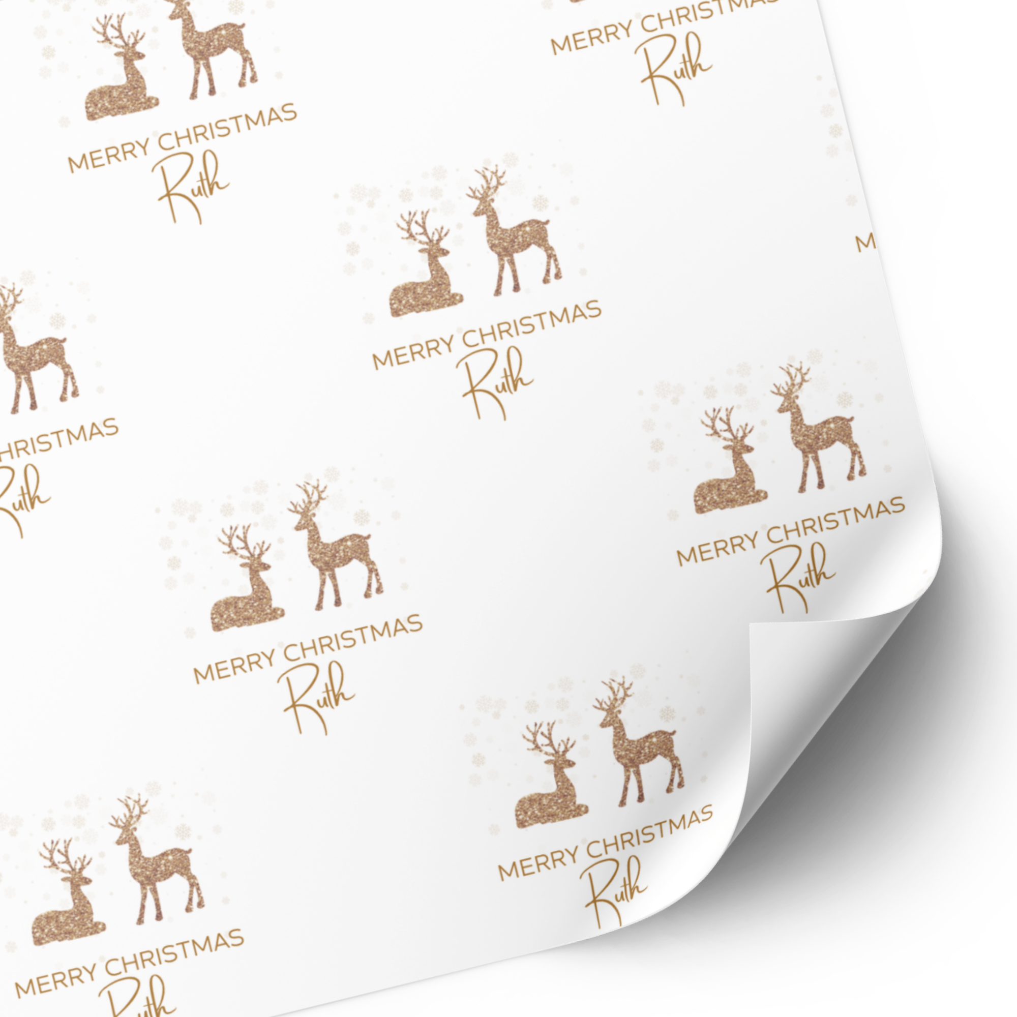 Reindeer Christmas Wrapping Paper