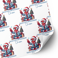 Spiderman Christmas Wrapping Paper