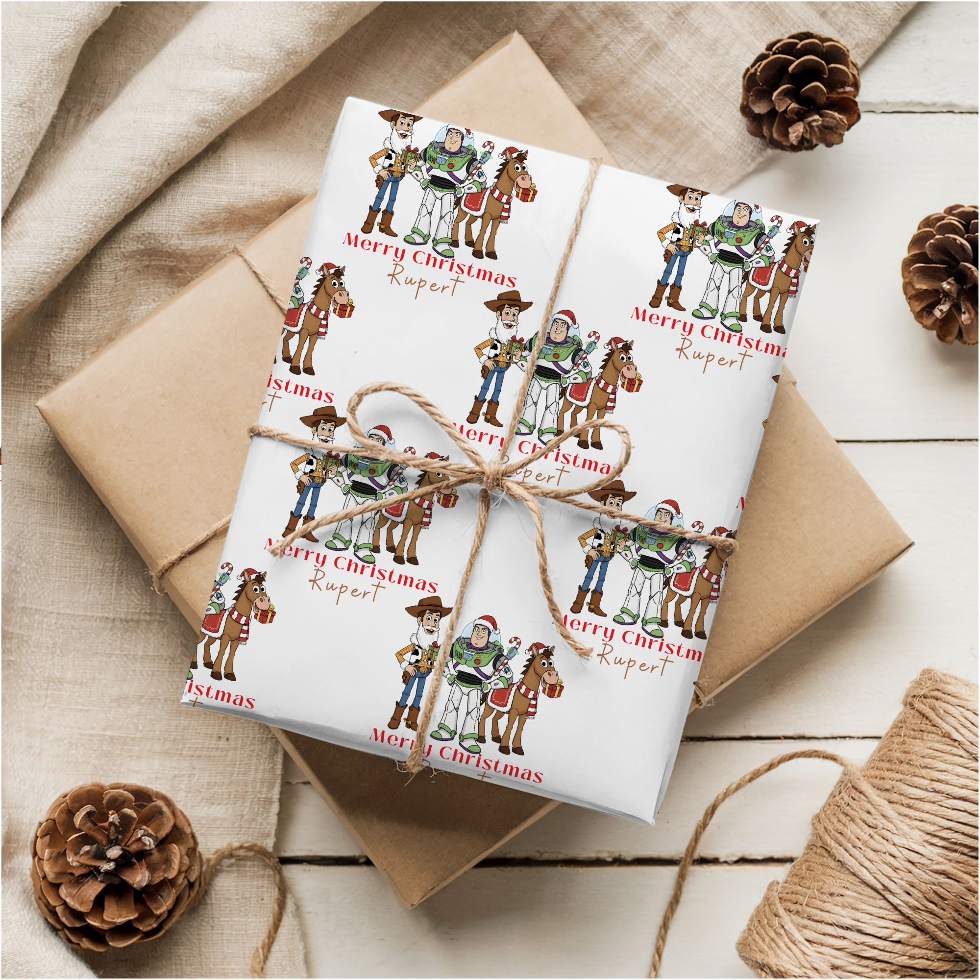 Toy Story Christmas Wrapping Paper