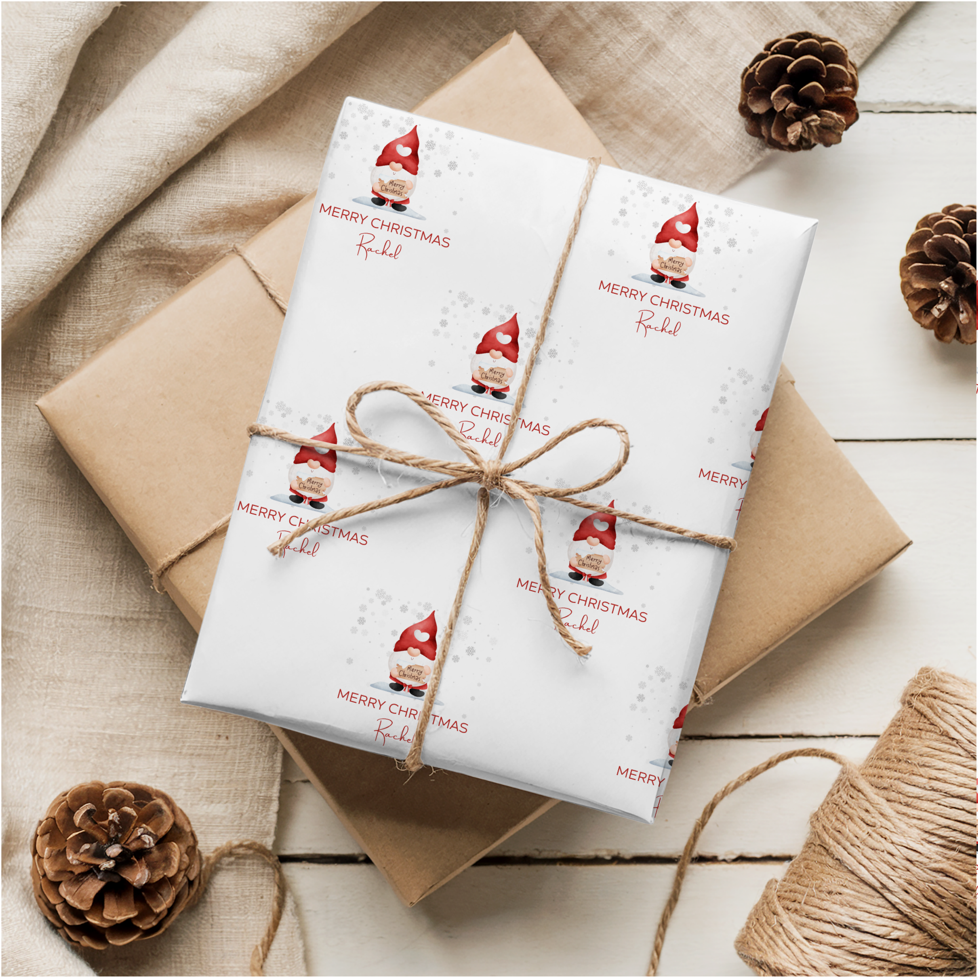 Gonk Christmas Wrapping Paper