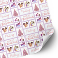 Rapunzel Christmas Wrapping Paper