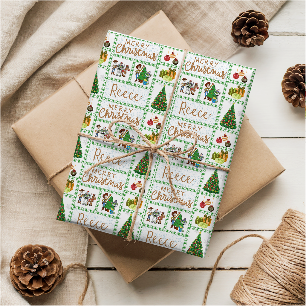 Toy Story Christmas Wrapping Paper