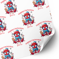 Spidey Christmas Wrapping Paper