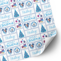 Frozen Christmas Wrapping Paper