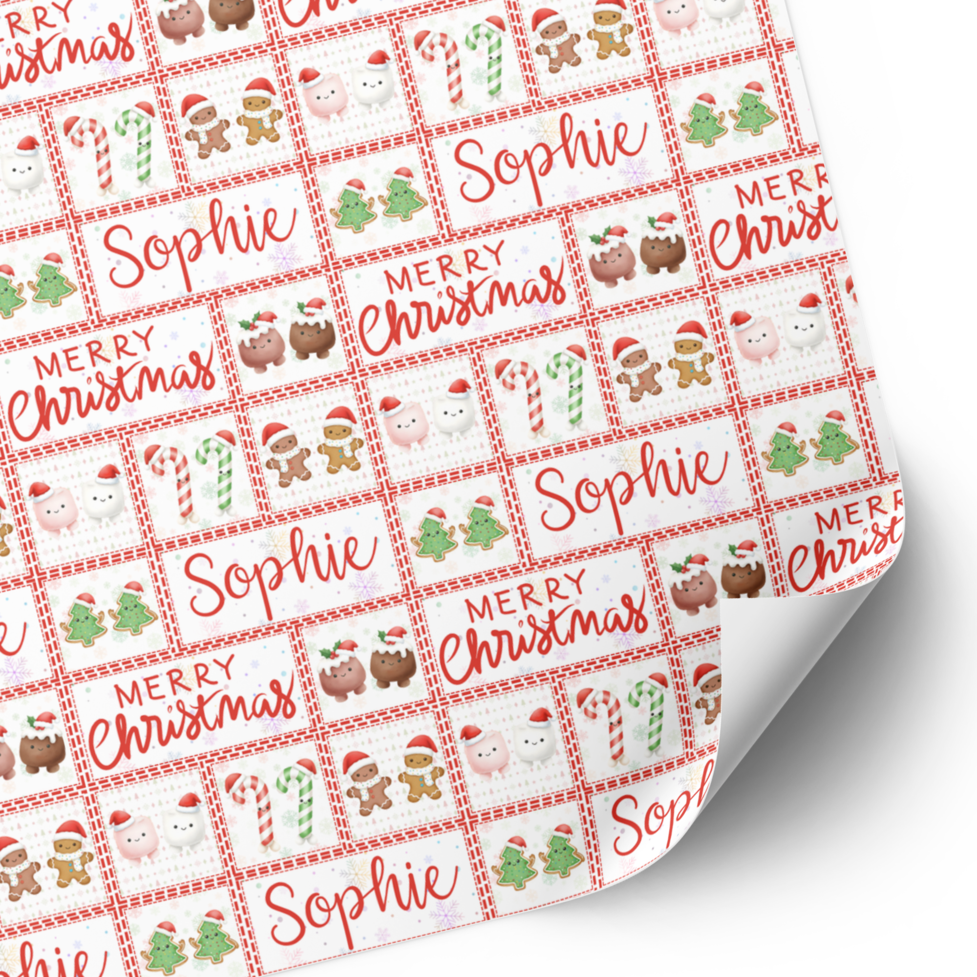 Plushie Christmas Wrapping Paper