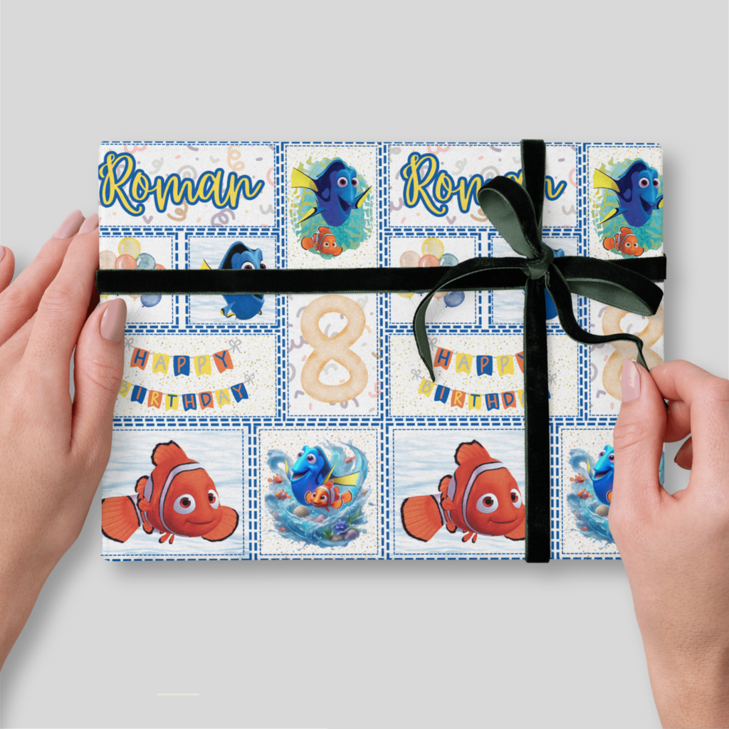 Finding Nemo Birthday Wrapping Paper