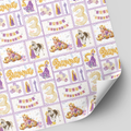 Rapunzel Birthday Wrapping Paper