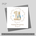 Peter Rabbit 1st Birthday Card