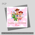 Toy Story Birthday Card | Pink