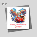 Cars Birthday Card