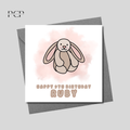 Bunny Birthday Card