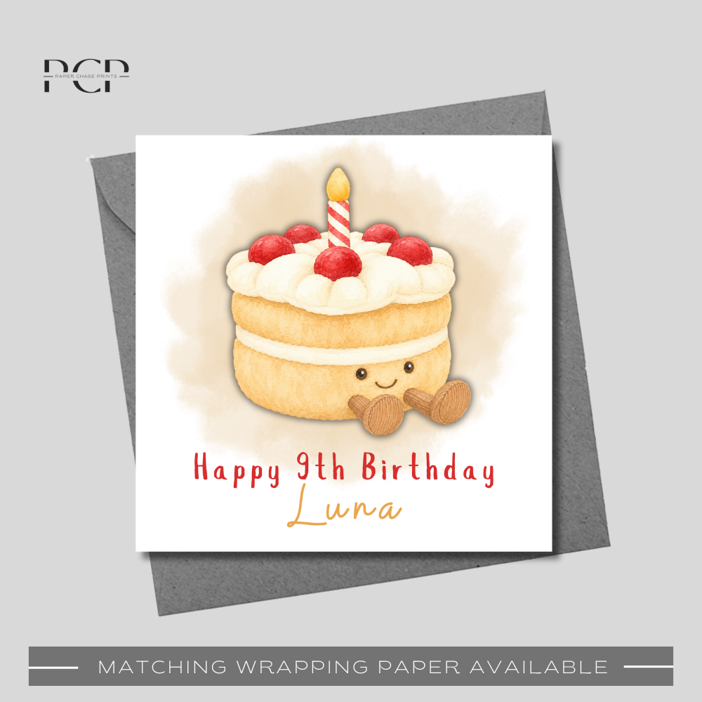 Birthday Cake Card