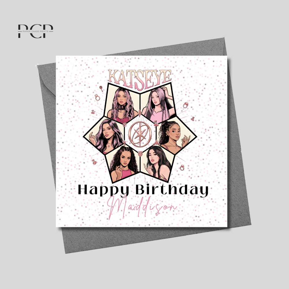 KATSEYE Birthday Wrapping Paper