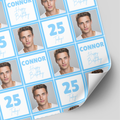 Photo Wrapping Paper | Blue