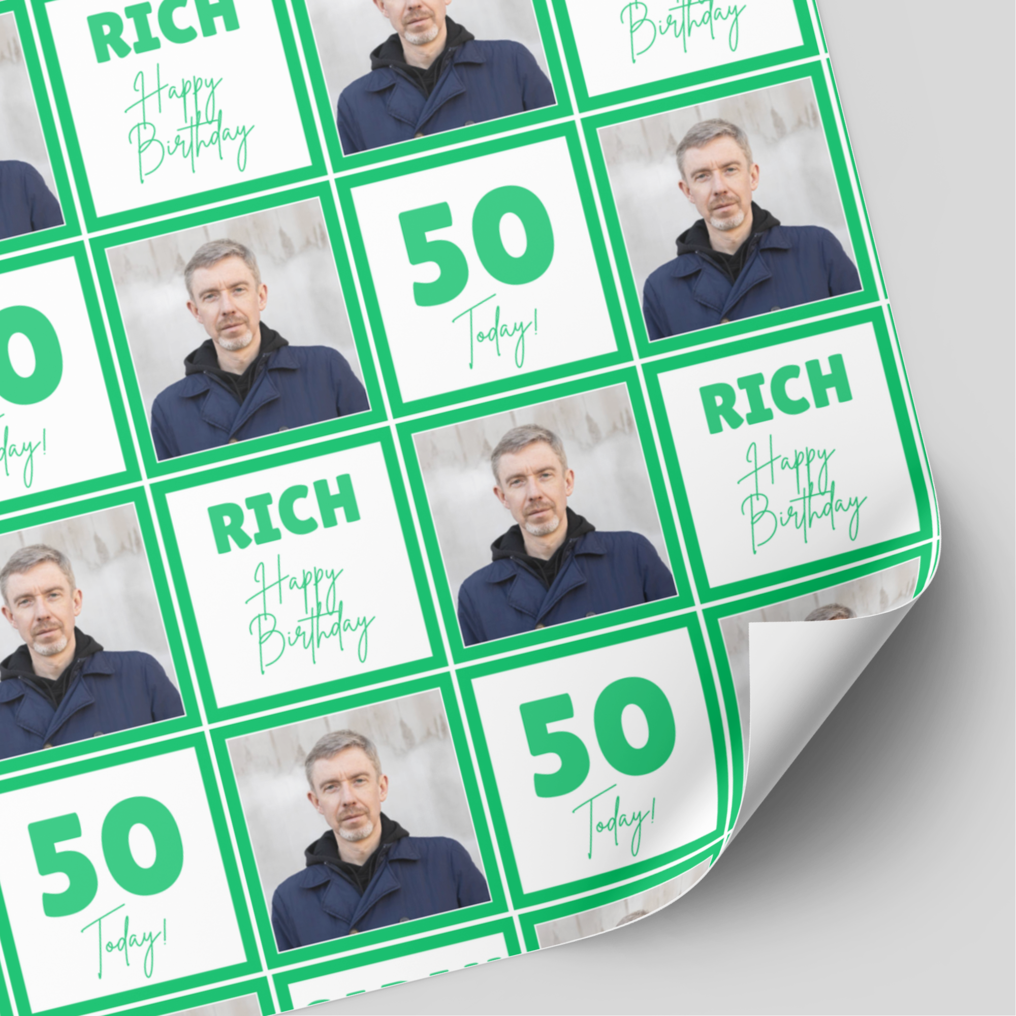 Photo Wrapping Paper | Green
