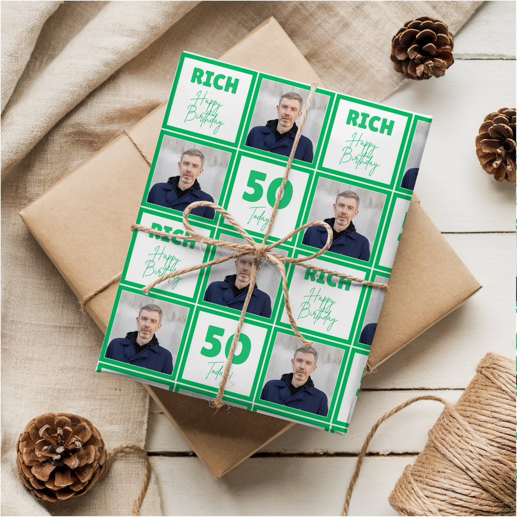Photo Wrapping Paper | Green